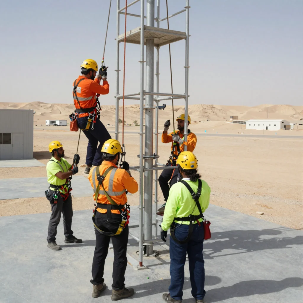 Working At Height Training by global arab